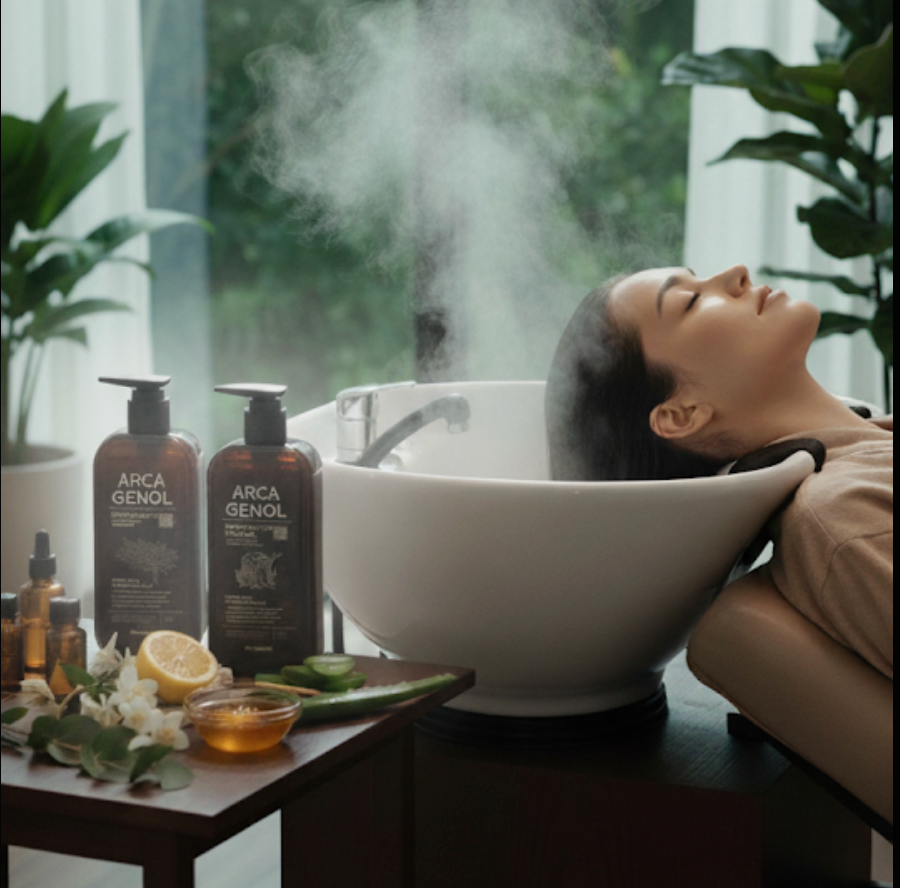 ARCAGENOL HEAD SPA & HAIR PACK